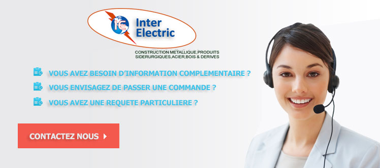 Contactez nous INTER ELECTRIC Métal